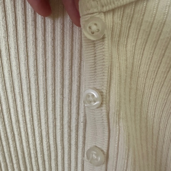 Cream Brandy Melville Cardigan - Picture 6 of 11